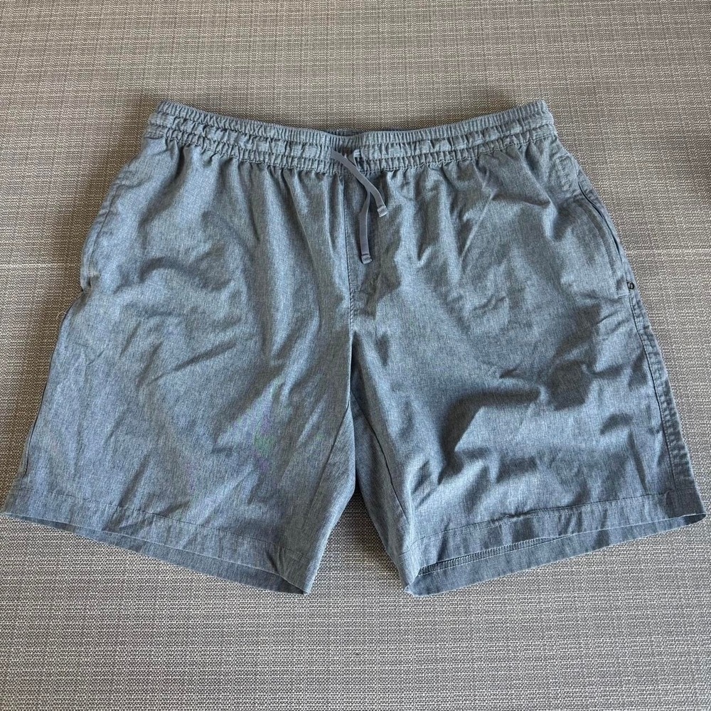 George gray & blue blend active shorts